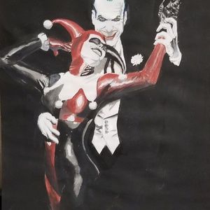 Original Joker & Harley Quinn Portrait